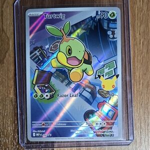Pokémon Card First Partner Full Art Promo 30th Anniversary - Turtwig